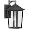 Quoizel Stoneleigh Outdoor Wall 1 Light Mottled Black STNL8407MB - alternate 1